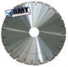 Silver brazed diamond bang saw blade