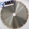 Silver brazed diamond saw blade concrete