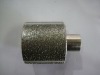 Silver electropla drill for stone