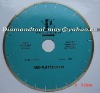 Silver welded diamond saw blade for granite marble cutting