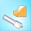 Single Carving Bit (Router Bit)