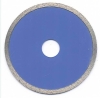 Sintered continues rim diamond saw blade