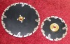 Sintered saw blade