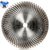 Sintered wave turbo blade