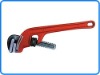 Slanting pipe wrench -A
