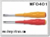 Slotted Go Through Screwdriver/Phillips Go Through Screwdriver