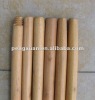Smooth Varnished Wooden Mop Stick