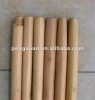 Smooth Varnished Wooden Mop Stick