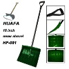 Snow Scoop Shovel With Wooden Shaft and Plastic Handle