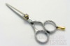 Special Design Six Artificial Diamonds Screw Hair Shears