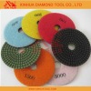 Speedy glazing velcro backed polishing pad