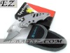 Spider Silvery Drawbench Multi Function Stainless Steel Folding Knife DZ-0379