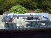 Spray gun for dedusting