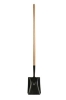 Square point shovel