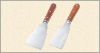 Stainless Steel Putty Knife with wood handle 7663/B