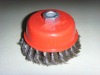 Stainless wire cup brush