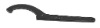 Steel Hook spanner wrench,hook wrench with nose