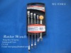 Steel Spanner Plated 5-pc Gear Wrench Set
