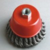 Steel Twisted Wire Bowl Brush
