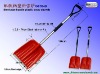 Steel pipe handle plastic snow shovel G808-B