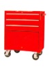 Steel roller cabinet with drawers