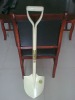 Steel shovel with handle
