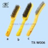 Steel wire brush