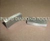 Stone drill bit segment