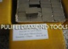 Stone segment of granite cutting