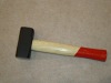Stoning hammer with wooden handle