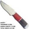 Stylish Fixed Blade Knife With Wood Handle 2030K-P