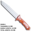 Stylish Wood HandleCombat Knife 2046K-A