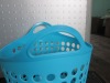 Super plastic basket,flexible PE laundry basket