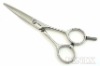 Superior Stripe Style Finger Rest Hairdresser Scissors