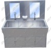 Surgical Scrub Sink Station for Three Persons