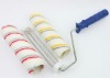 Synthetic fiber roller brush