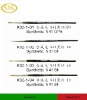 Synthetic pen N41