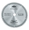 T.C.T saw blade cutting wood