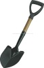 T-shape wood handle for shovel