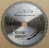 TCT circular saw blade for cutting aluminum