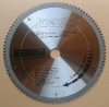 TCT circular saw blade for cutting plastic steel, plexglass