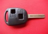 TD 2 button milling short remote key shell used on Toyota