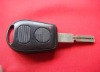 TD 2 button remote key blank (with groove) used on BMW