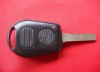 TD 2 button remote key blank (without groove) used on BMW