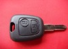 TD 206 remote key blank used on Peugeot