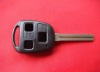TD 3 button No trademark remote key shell (long) used on Toyota
