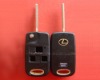 TD Lexus 3 button foldable remote blank used on Toyota