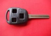 TD Lexus 3 button milling (long) remote key shell used on Toyota