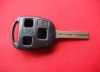 TD Lexus 3 button milling (short) remote key blank used on Toyota