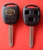 TD remote key blank-3 button used on Toyota